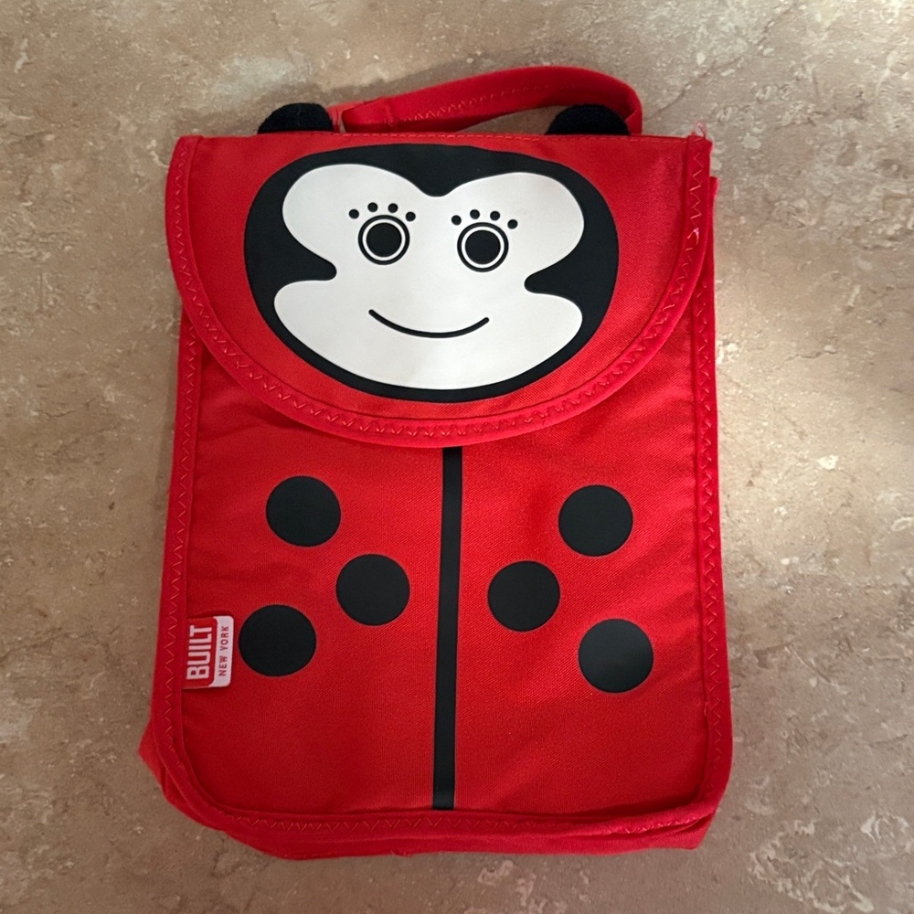NWOT - Kids Red Ladybug Lunch Bag